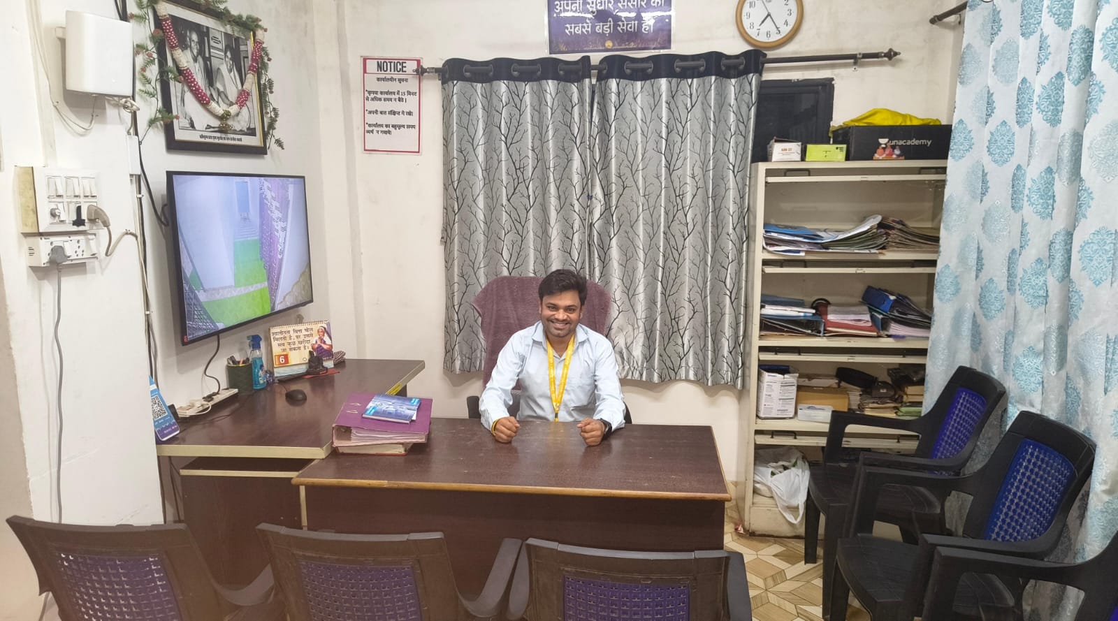 Consultation room at Vyakti Nirman Wellness Center